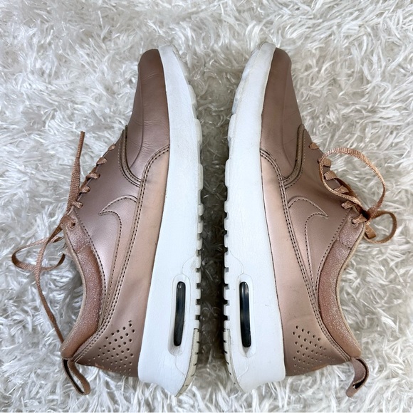 Nike Air Max Thea Rose Gold Leather Sneaker Women’s Size 7.5 - Picture 6 of 6
